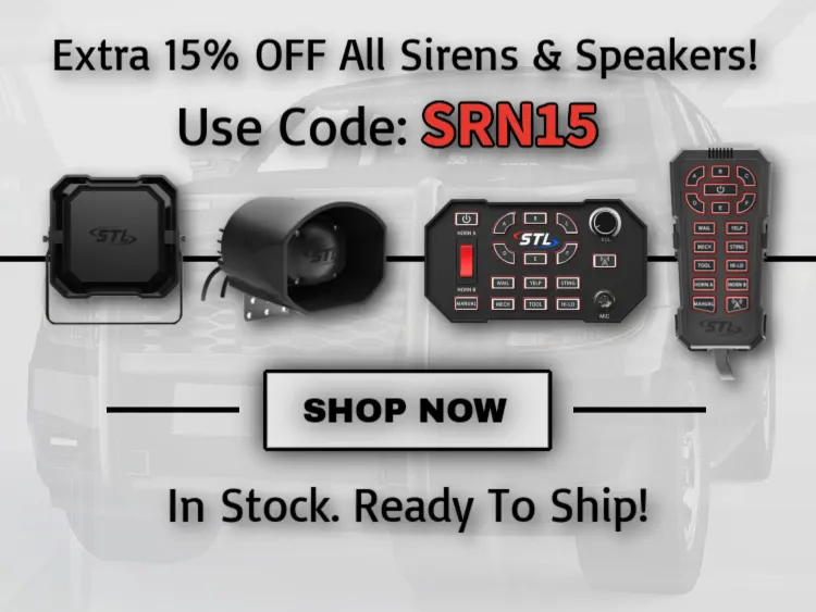 Police Sirens Emergency Vehicle Sirens Police Siren Speakers Systems LED Warning Lights